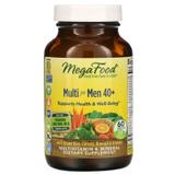 Мультивитамины для мужчин 40+, Multi for Men 40+, MegaFood, 60 таблеток, фото