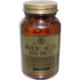 Фолиевая кислота, Folic Acid, Solgar, 800 мкг, 250 таблеток, фото
