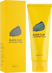 Пенка для умывания с экстрактом черной глины, Black Clay Cleansing Foam, Barulab, 100 мл - фото