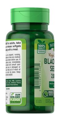 Масло семян черного тмина, Black Cumin Seed Oil, Nature's Truth, 2000 мг, 50 мягких таблеток - фото