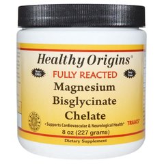 Магній хелат бисглицинат, Magnesium, Healthy Origins, 227 грамм - фото