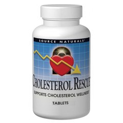 Фітостероли, Cholesterol Rescue, Source Naturals, 60 капсул - фото