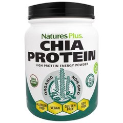 Чиа протеин, Chia Protein, Nature's Plus, органик, порошок, 495 г - фото