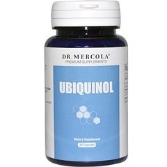 Убихинол CoQH, Ubiquinol, Dr. Mercola, 100 мг, 30 капсул - фото