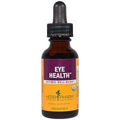 Здоров'я очей, суміш екстрактів, Eye Health, Herb Pharm, органік, 30 мл - фото