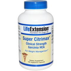 Комплекс для схуднення, Super Citrimax, Life Extension, 180 капсул - фото