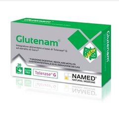 Комплекс ферментів, Glutenam, NAMED, 20 капсул - фото