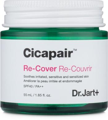 Крем восстанавливающий корректирующий цвет лица, Cicapair Re-Cover, Dr.Jart+, 55 мл - фото