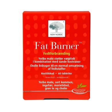 Засіб для схуднення, Fat Burner, New Nordic, 60 таблеток - фото