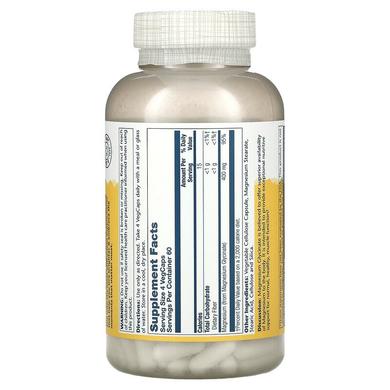 Глицинат магния, Magnesium Glycinate, Solaray, 400 мг, 240 вегетарианских капсул - фото