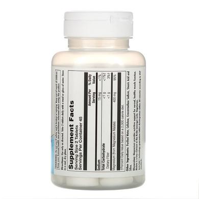 Магній малат, Magnesium Malate, Kal, 400 мг, 90 таблеток - фото