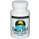 Омега 3 6 9, Omega 3 6 9, Source Naturals, 30 капсул, фото – 1