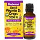 Витамин Д3 жидкий, цитрусовый вкус, Liquid Vitamin D3, Bluebonnet Nutrition, 2000 МЕ, 30 мл, фото – 1