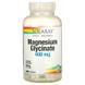 Гліцинат магнію, Magnesium Glycinate, Solaray, 400 мг, 240 вегетаріанських капсул, фото – 3