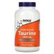 Таурин, Taurine, Now Foods, 1000 мг, 250 капсул, фото – 1