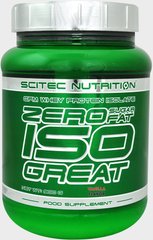 Сироватковий протеїн, Zero Isogreat, ваніль, Scitec Nutrition, 900 г - фото