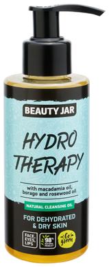 Очищувальна олія для обличчя "Hydro Therapy", Natural Cleansing Oil, Beauty Jar, 150 мл - фото