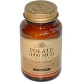 Фолиевая кислота, Folate, Solgar, фолат, 1000 мкг, 120 таблеток, фото