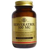 Ресвератрол (Resveratrol), Solgar, 100 мг, 60 капсул, фото