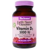 Вітамін Д3, Bluebonnet Nutrition, 5000 МО, 90 капсул, фото