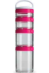 Контейнер Go Stak Starter 4 Pak, Pink, Blender Bottle, розовый, 350 мл - фото