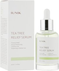 Успокаивающая сыворотка с чайным деревом, Tea Tree Relief Serum, Iunik, 50 мл - фото