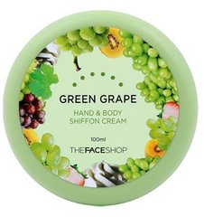 Крем для догляду за шкірою рук і тіла Green Grape, The Face Shop, 100 мл - фото