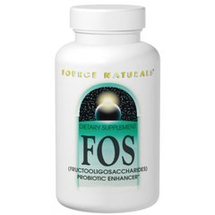 Фруктоолігосахариди (FOS), Source Naturals, 100 таблеток - фото