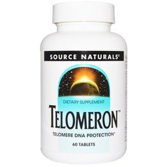 Теломер защита ДНК, Telomeron, Source Naturals, 60 таблеток - фото