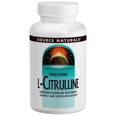 Цитрулін, L-Citrulline, Source Naturals, порошок, 100 г - фото