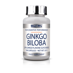 Гинкго Билоба, Scitec Nutrition , 100 капсул - фото