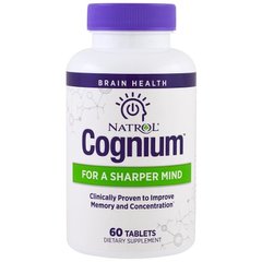 Когниум, Cognium, Natrol, 60 таблеток - фото