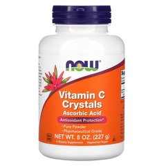 Витамин С, кристалы, Vitamin C Crystals, Now Foods, 227 г - фото