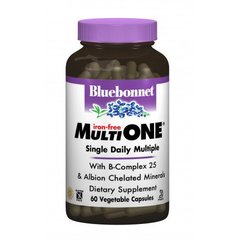 Мультивітаміни без заліза, Bluebonnet Nutrition, 60 гелевих капсул - фото