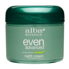 Восстанавливающий ночной крем для лица с экстрактами морских водорослей и ДМАЭ, Alba Botanica, 57 г - фото