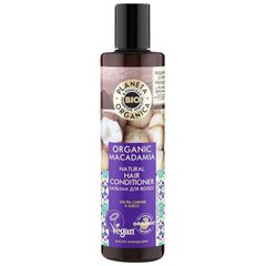 Бальзам для волос ультра блеск, Organic macadamia, Planeta Organica, 280 мл - фото