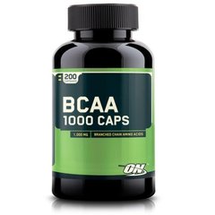 Комплекс BCAA 1000, Optimum Nutrition, 200 капсул - фото
