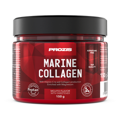 Морський колаген + Магній, Marine Collagen + Magnesium, мохіто, Prozis, 150 г - фото
