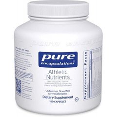 Мультивитаминно-минеральный комплекс для тренировок, Athletic Nutrients, Pure Encapsulations, 180 капсул - фото
