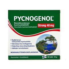 Пікногенол, Pycnogenol strong, Hankintatukku Oy, 60 таблеток - фото