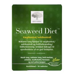 Засіб для схуднення, Seaweed Diet, New Nordic, 90 таблеток - фото