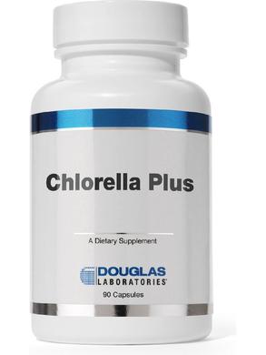 Хлорела, Chlorella Plus, Douglas Laboratories, 90 капсул - фото