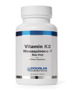 Вітамін К2, Vitamin K2, Menaquinone-7, Douglas Laboratories, 60 капсул - фото