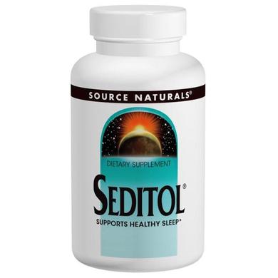 Здоровый сон, Seditol, Source Naturals, 365 мг, 60 капсул - фото
