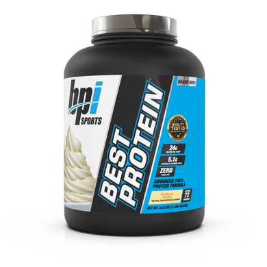 Протеин, BEST PROTEIN, ваниль, 2, BPI Sports, 336 г - фото