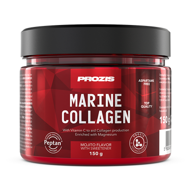 Морской коллаген + Магний, Marine Collagen + Magnesium, мохито, Prozis, 150 г - фото