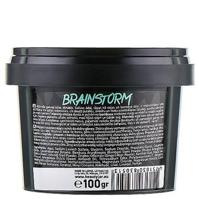Скраб-шампунь очищуючий для шкіри голови "Brain Storm", Cleansing & Purifying Scalp Scrub, Beauty Jar, 100 мл - фото