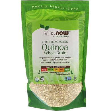 Кіноа органічна, Quinoa, Now Foods, 454 г - фото