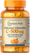 Витамин С с шиповником, Vitamin C, Puritan's Pride, вкус апельсина, 500 мг, 90 жевательных таблеток, фото – 1