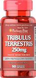 Трибулус террестрис, Tribulus Terrestris, Puritan's Pride, 250 мг, 90 капсул, фото